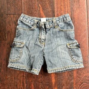 Girls Gymboree Jean Shorts with Bow detail